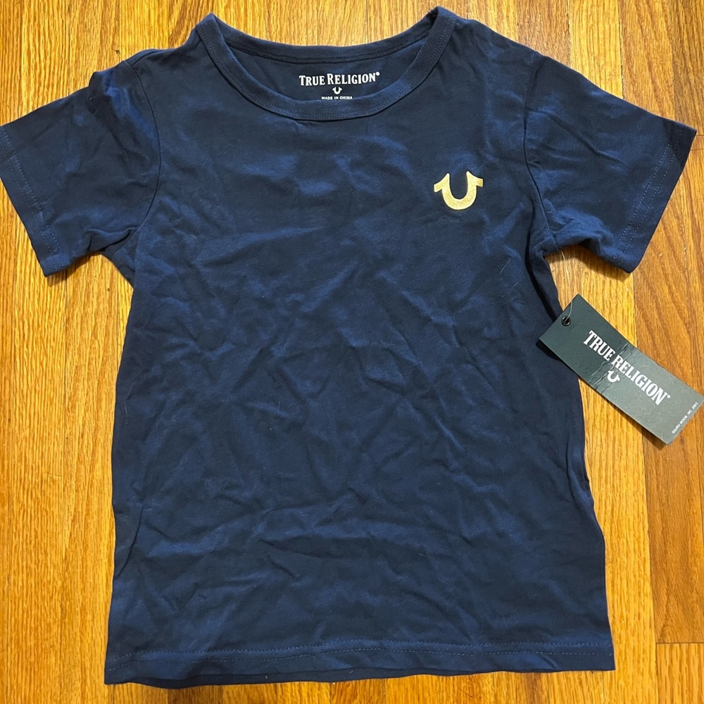 True Religion Logo Tee NWT